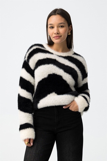 Jersey pelo estampado cebra, Zebra - Imagen 2