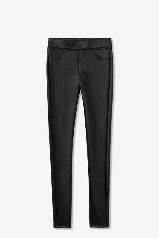 Leggins negros efecto piel, Oly - Imagen 5