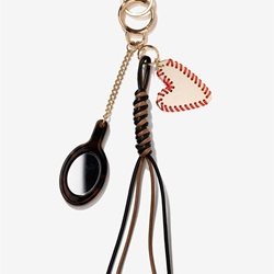 Llavero espejo y corazón rojo - Imagen 1