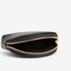 Monedero negro tachas doradas - Imagen 2