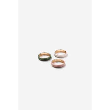 Pack de tres anillos metálicos - Imagen 2