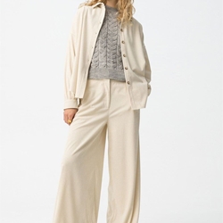 Pantalón ancho claro, Cardado - Imagen 1