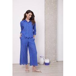 Pantalón bordado ingles, Drop - Imagen 1