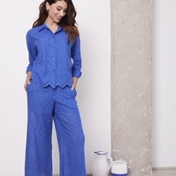 Pantalón bordado ingles, Drop - Imagen 1