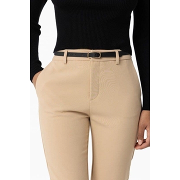 Pantalón Chino beige con Cinturón, Benedita - Imagen 2
