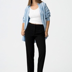 Pantalón Chinos negros Slim Fit, Violeta - Imagen 2