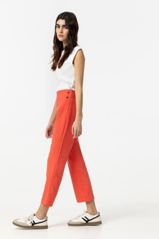 Pantalón coral Tailored con Botones, Brigitte - Imagen 3