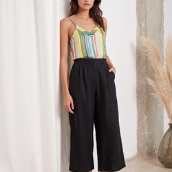 Pantalon croped negro, Mood - Imagen 1