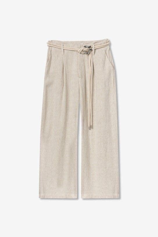 Pantalón culotte lino, Joana - Imagen 4