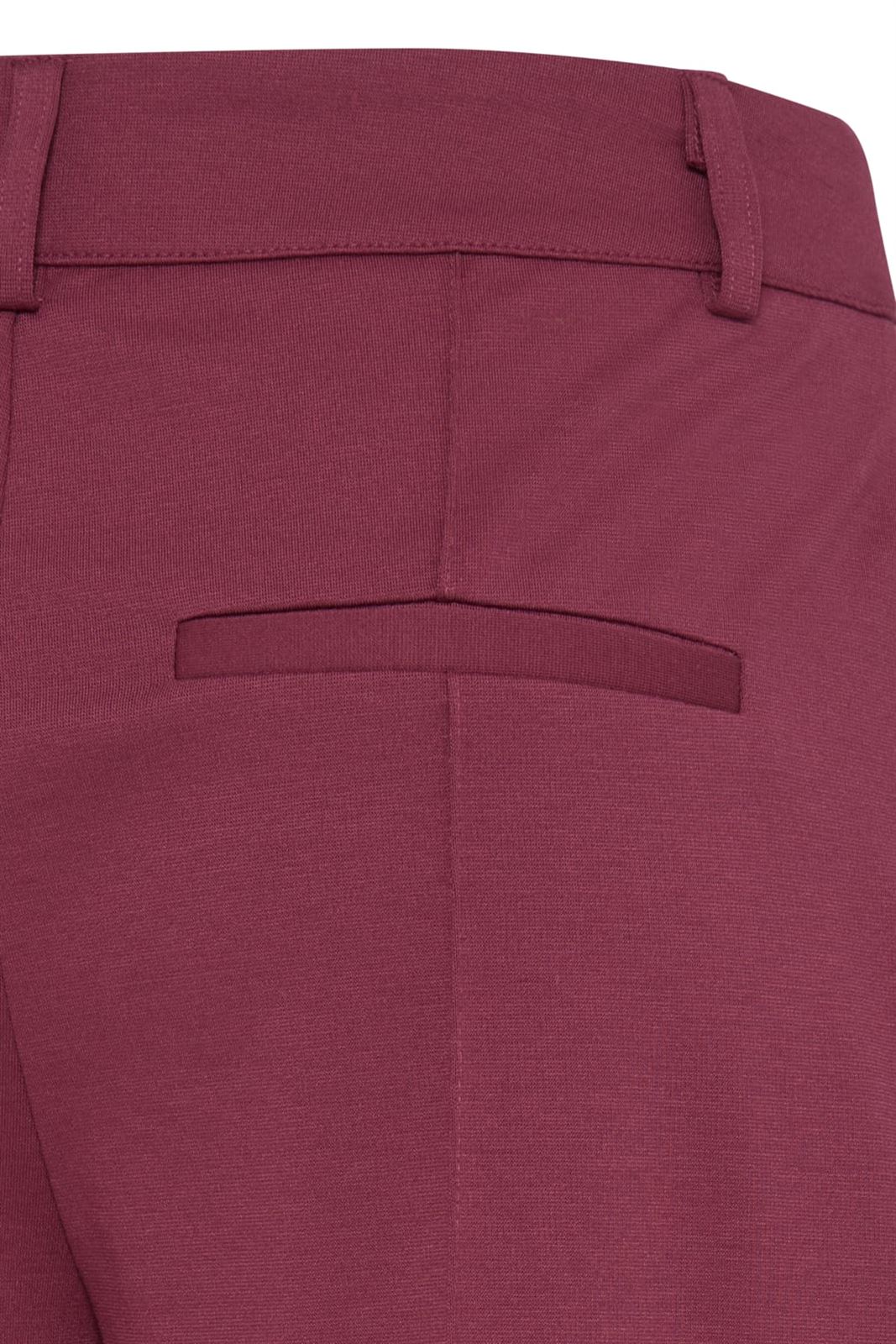 Pantalón de vestir ancho Ichi, Kate office- burdeos - Imagen 4
