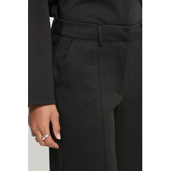Pantalón de vestir ancho Ichi, Kate office- negro - Imagen 2