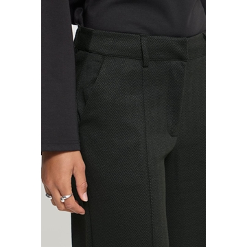 Pantalón de vestir ancho Ichi, Kate office- negro - Imagen 2