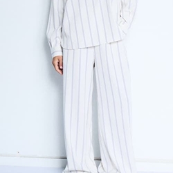 Pantalón fluido de rayas, Namia - Imagen 1