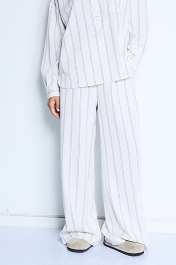 Pantalón fluido de rayas, Namia - Imagen 1