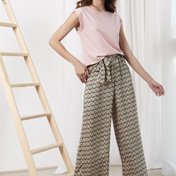 Pantalón fluido estampado, Flow - Imagen 1