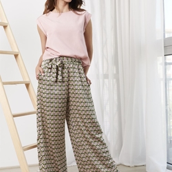 Pantalón fluido estampado, Flow - Imagen 2
