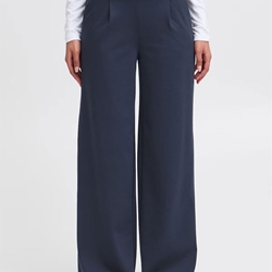 Pantalón Kate long wide azul marino - Imagen 2