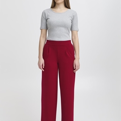 Pantalón Kate long wide granate - Imagen 1