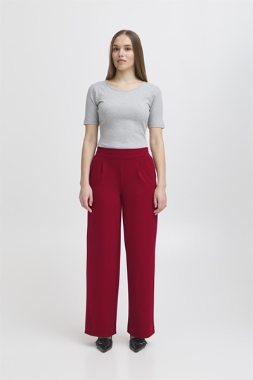 Pantalón Kate long wide granate - Imagen 1