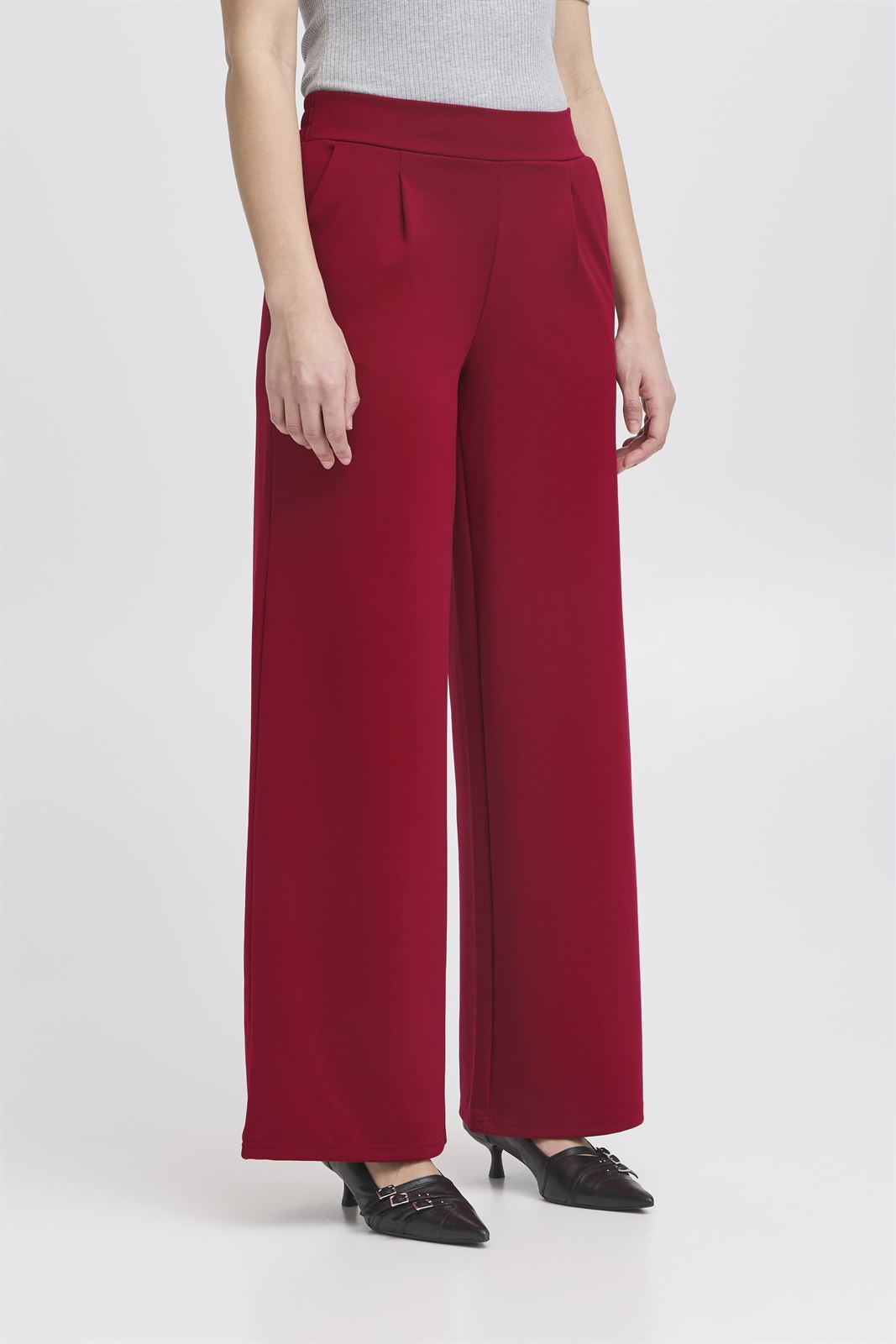 Pantalón Kate long wide granate - Imagen 4