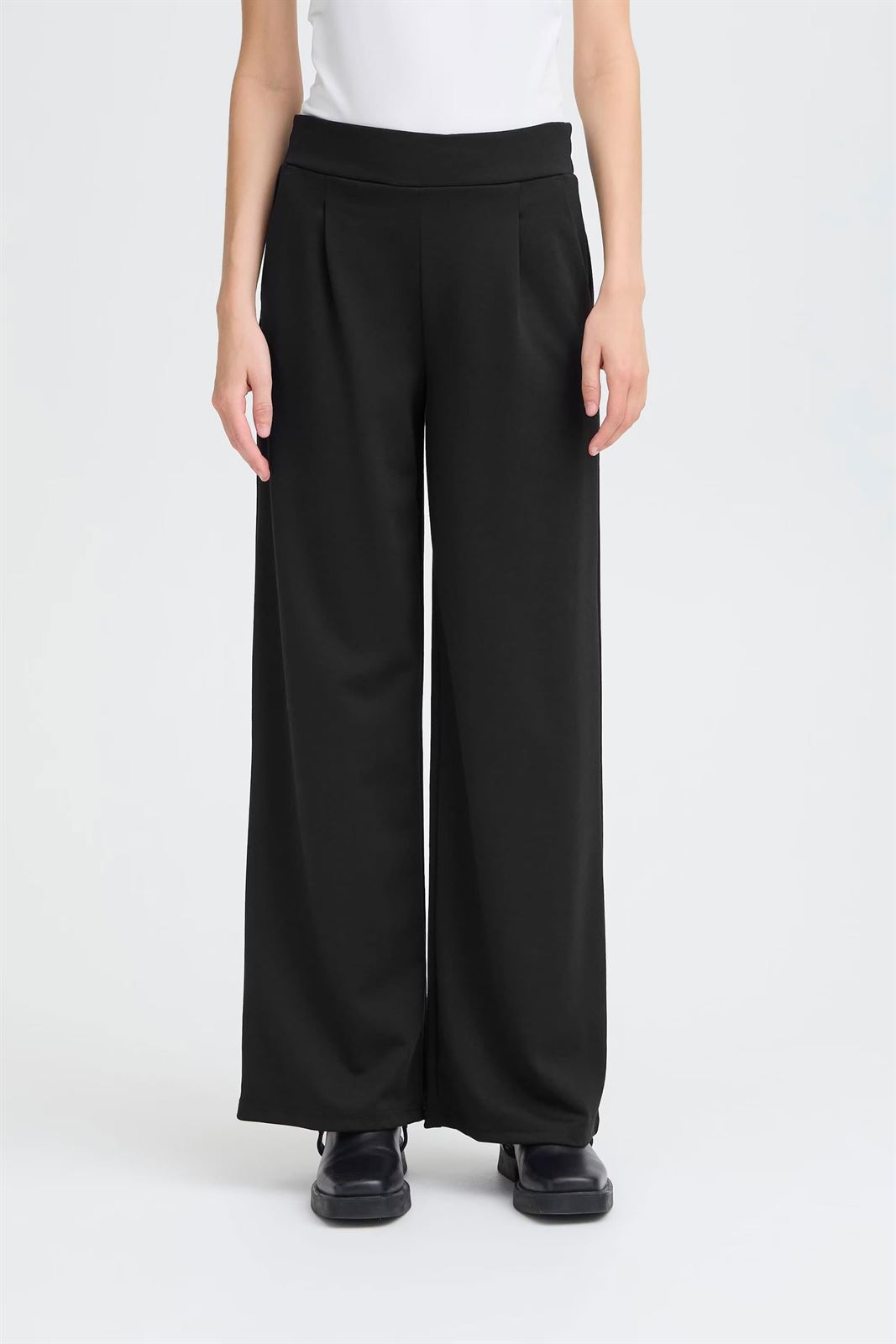 Pantalón Kate long wide negro - Imagen 3