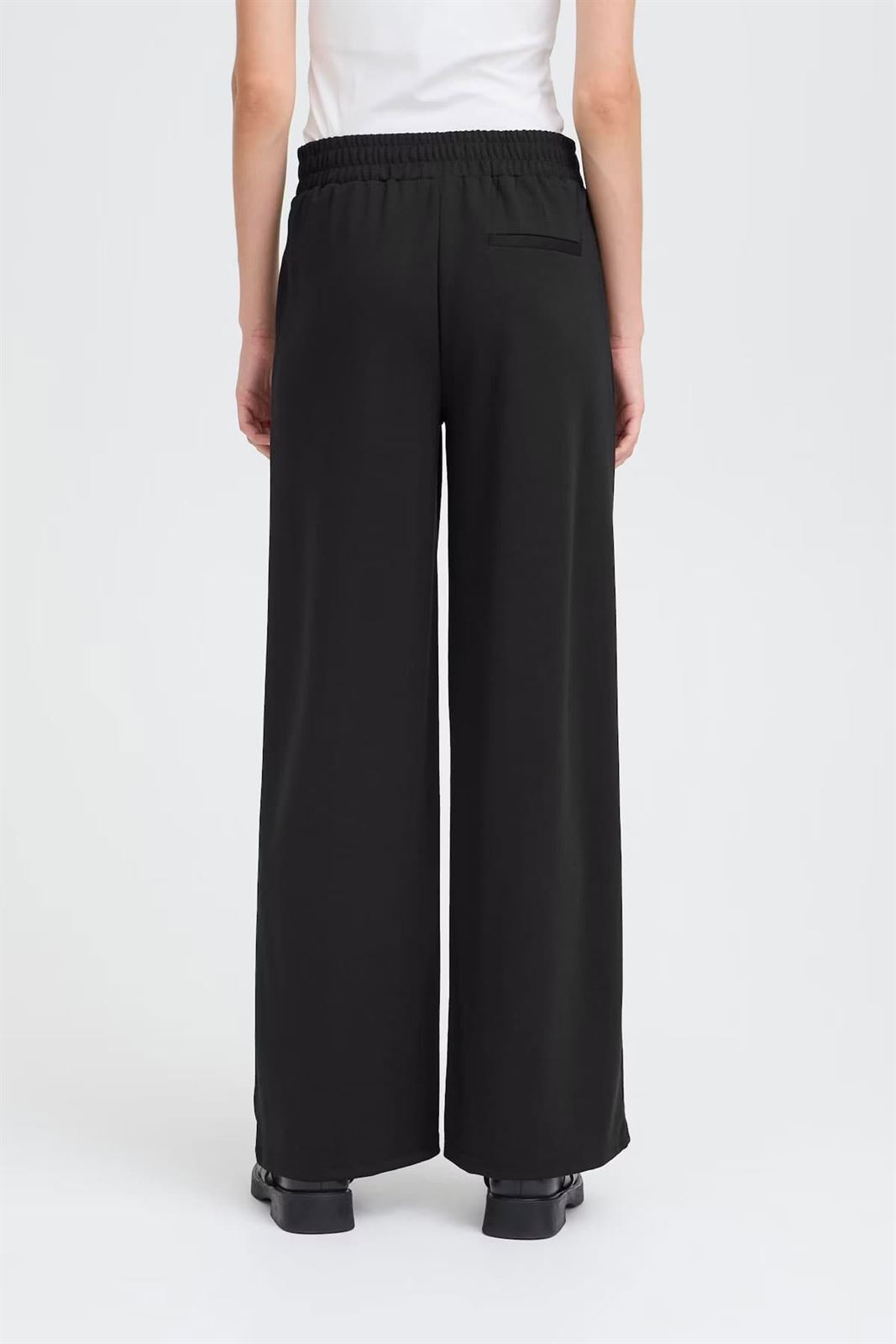 Pantalón Kate long wide negro - Imagen 6
