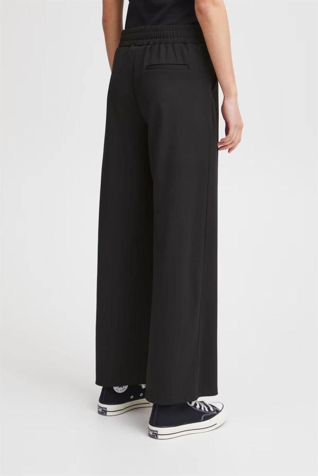 Pantalón Kate long wide negro - Imagen 8