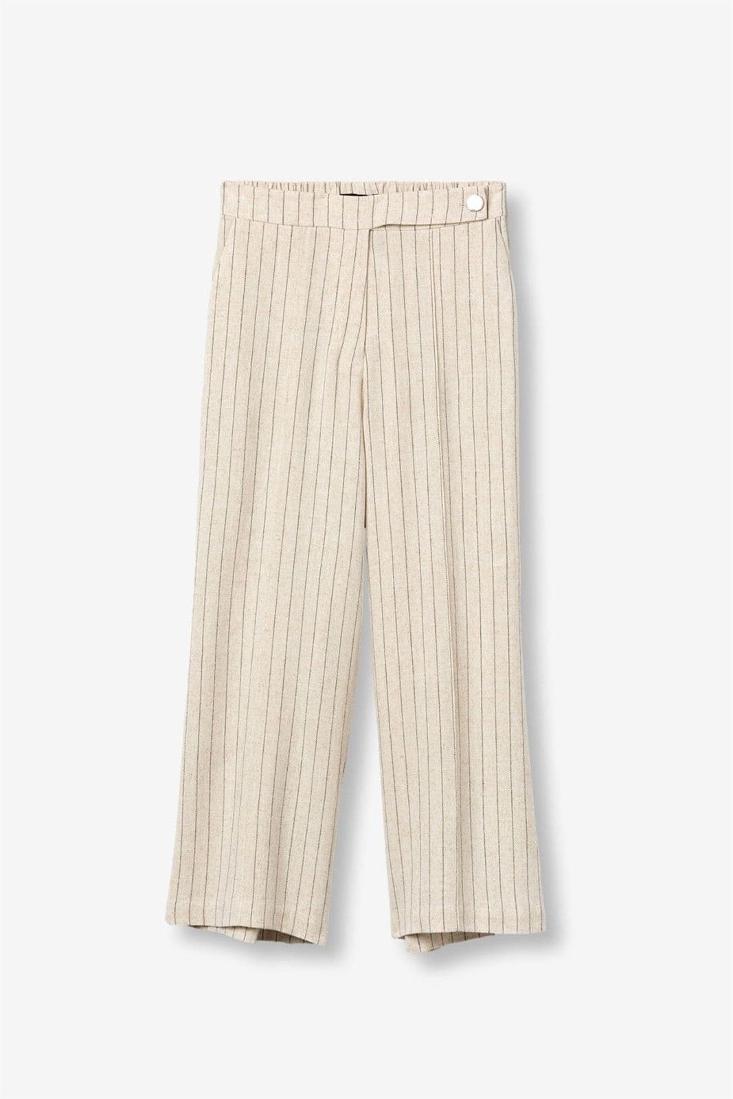 Pantalón lino de rayas, Julie - Imagen 5