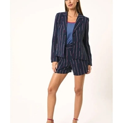 Pantalon navy estampado, Zaz - Imagen 1