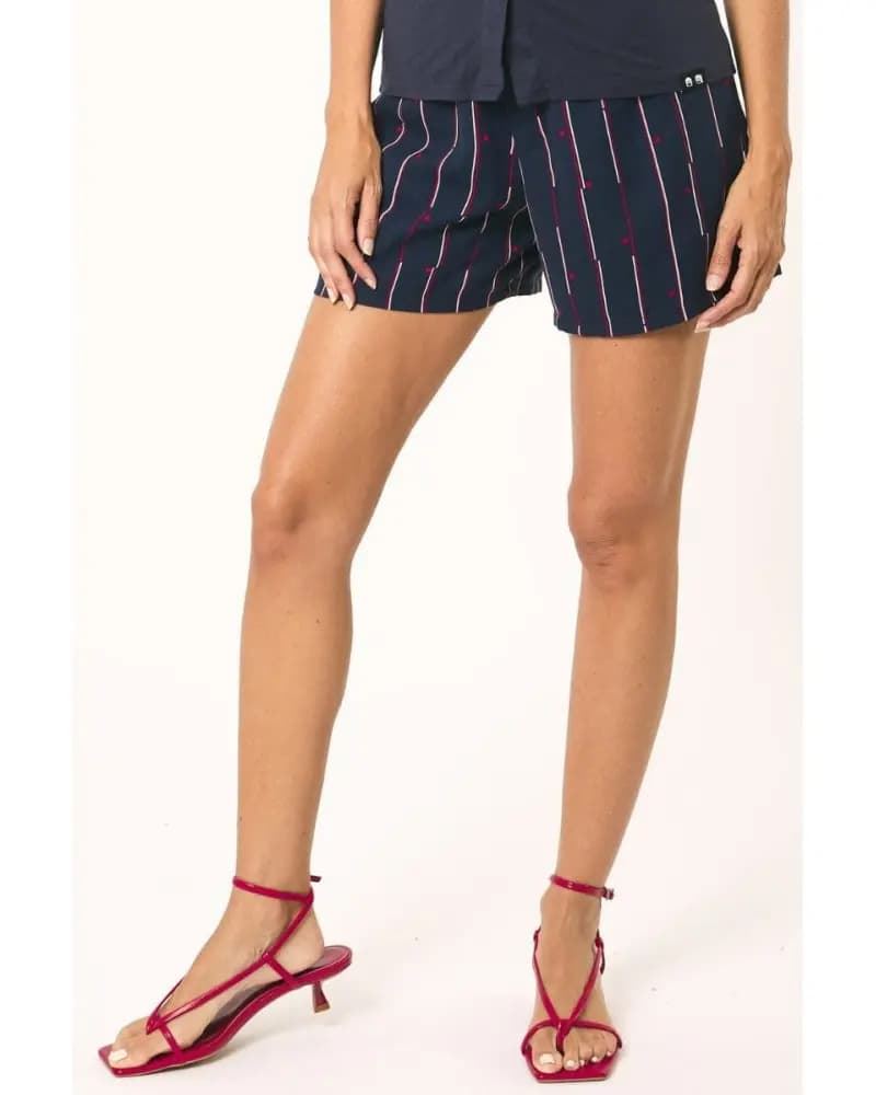 Pantalon navy estampado, Zaz - Imagen 2