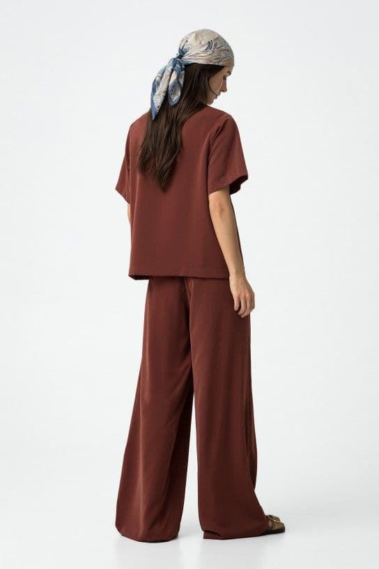 Pantalón palazzo, Aethos - Imagen 3