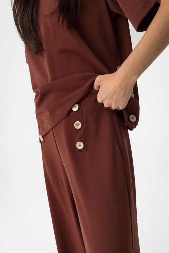 Pantalón palazzo, Aethos - Imagen 4