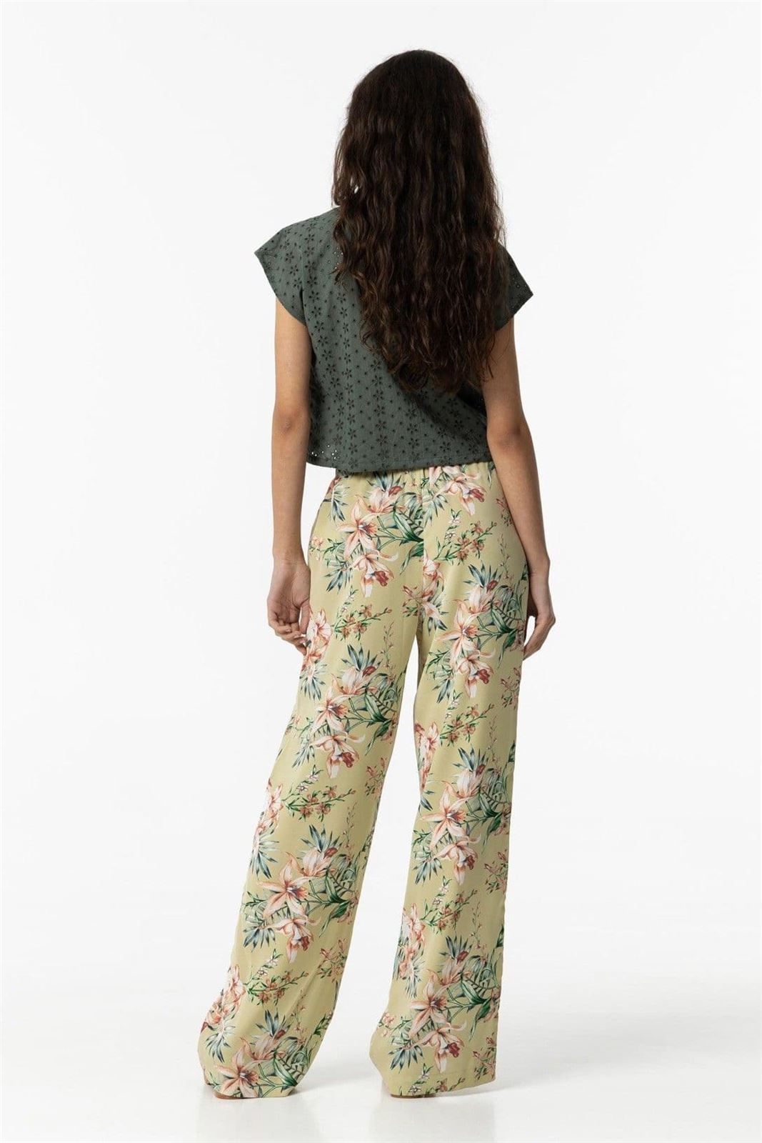 Pantalón Palazzo Estampado flores, Nilo - Imagen 2