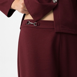 Pantalon recto color vino, Lotty - Imagen 2