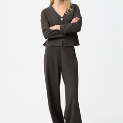 Pantalon recto gris, Lotty - Imagen 1