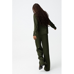 Pantalón textura verde, Marilu - Imagen 2