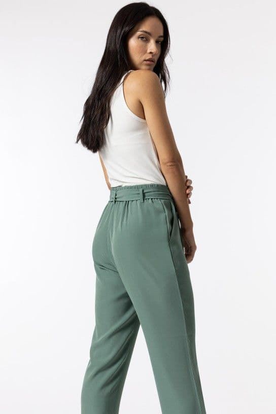 Pantalón verde bolsillos y lazo, Mikita - Imagen 2