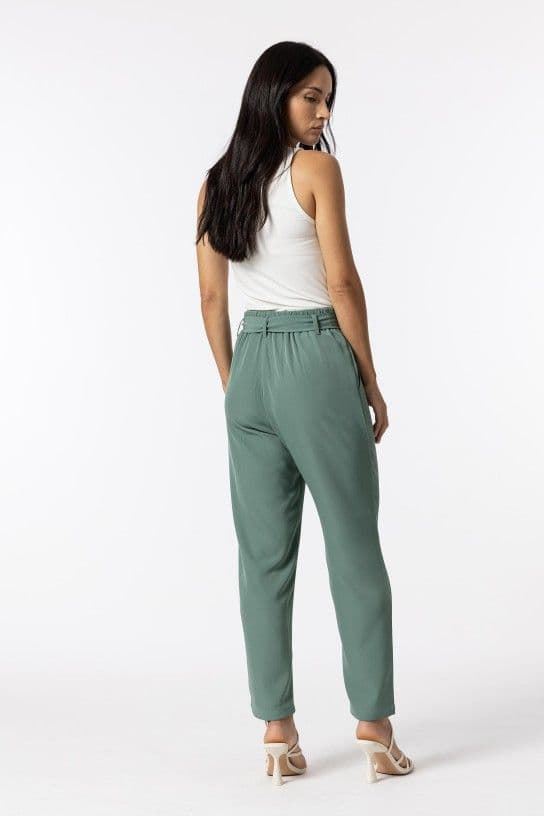 Pantalón verde bolsillos y lazo, Mikita - Imagen 5