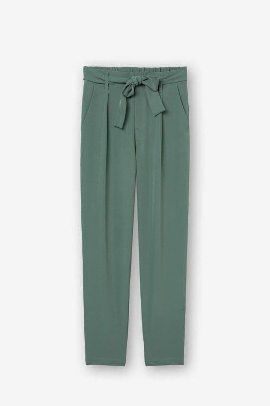 Pantalón verde bolsillos y lazo, Mikita - Imagen 6