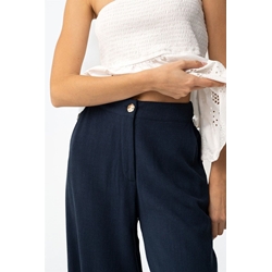 Pantalón wide leg azul oscuro, Portel - Imagen 2