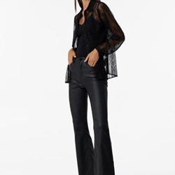 Pantalones acampanados encerados, Zoe_45 - Imagen 1