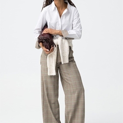 Pantalones anchos a cuadros, Xandre - Imagen 1