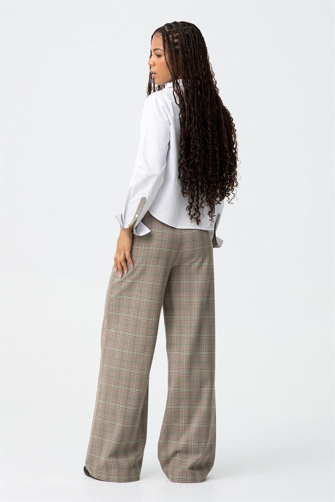 Pantalones anchos a cuadros, Xandre - Imagen 4