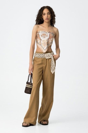 Pantalones anchos a rayas, Cookie - Imagen 1