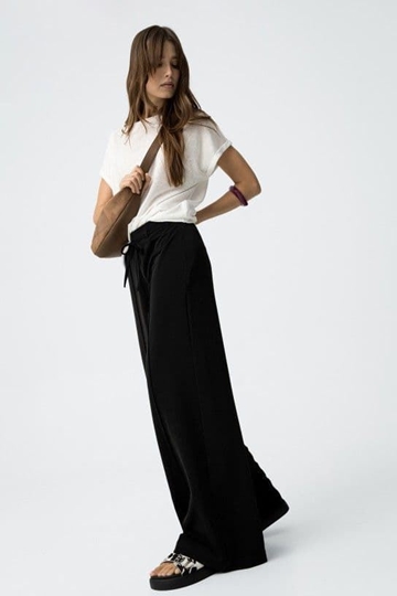 Pantalones anchos de satén, Bettencour - Imagen 1