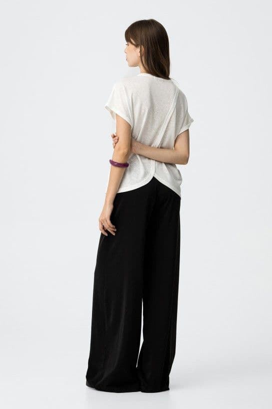 Pantalones anchos de satén, Bettencour - Imagen 3