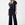 Pantalones culotte azul marino, Francesca - Imagen 1