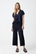 Pantalones culotte azul marino, Francesca - Imagen 1