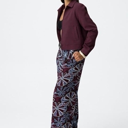 Pantalones fluidos estampados, Mcqueen - Imagen 2
