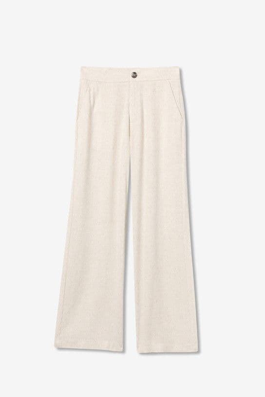 Pantalones fluidos lino, Portel - Imagen 4